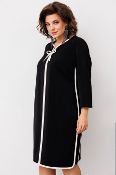 Элегантное платье с декором и фигурной горловиной Romanovich Style 1-2738 - фото 5