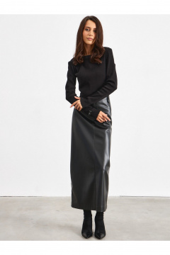 Демисезонный укороченный джемпер из трикотажа, на каждый день ATTIKA A3036 - фото 1