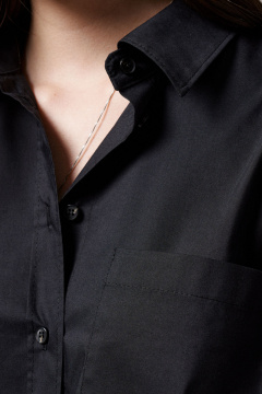 Блуза и шорты из хлопковой ткани для лета Панда 170920w черный - фото 2