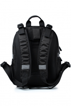 Рюкзак текстильный в черном цвете на каждый день Galanteya 12624.24с589к45 черный - фото 3