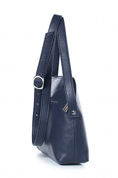 Сумка экокожа синий на каждый день Круглогодичный стиль Galanteya 1724.24с166к45 синий_т. - фото 4