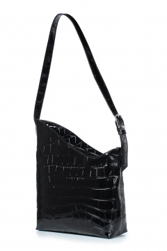 Черная сумка экокожа на каждый день Круглогодичный стиль Galanteya 20823.23с1172к45 черный - фото 1