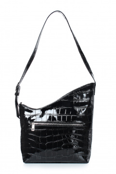 Черная сумка экокожа на каждый день Круглогодичный стиль Galanteya 20823.23с1172к45 черный - фото 3