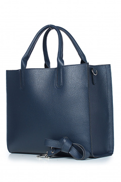 Модная синяя сумка из экокожи с отделением Galanteya 21824.24с815к45 синий_т. - фото 1