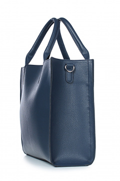 Модная синяя сумка из экокожи с отделением Galanteya 21824.24с815к45 синий_т. - фото 4