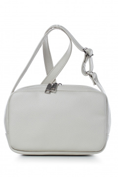 Экокожаная сумка с регуляторной ручкой и карманом Galanteya 26822.23с23к45 молочный - фото 2