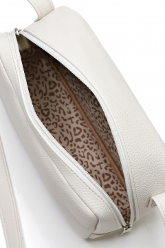 Экокожаная сумка с регуляторной ручкой и карманом Galanteya 26822.23с23к45 молочный - фото 5