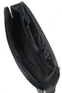 Черная текстильная папка с застежкой и шелкографией Galanteya 35907.24с463к45 черный - фото 5