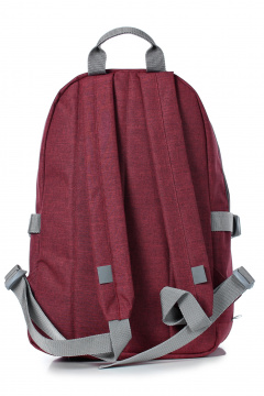 Рюкзак на каждый день с объемными карманами и застежкой Galanteya 36122.23с399к45 бордо/черный - фото 3