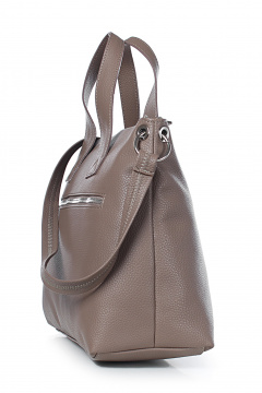 Кожаная сумка на каждый день без ручек и карманов Galanteya 36723.23с929к45 бежевый_т. - фото 2