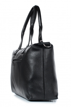 Экокожа сумка на каждый день с ремнем и ручками Galanteya 38223.23с1047к45 черный - фото 4