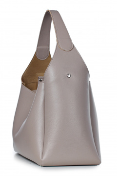 Бежевая сумка из экокожи с клапаном Galanteya 39923.24с480к45 бежевый_св. - фото 4