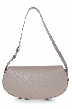 Классическая сумка из экокожи с клапаном и ручкой Galanteya 40823.24с286к45 кофейный - фото 2