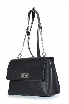 Черная кожаная сумка на каждый день стиль casual Galanteya 4324.24с240к45 черный - фото 1