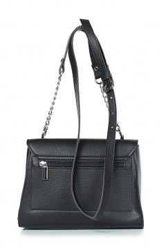 Черная кожаная сумка на каждый день стиль casual Galanteya 4324.24с240к45 черный - фото 3