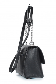 Черная кожаная сумка на каждый день стиль casual Galanteya 4324.24с240к45 черный - фото 4