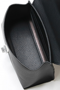 Черная кожаная сумка на каждый день стиль casual Galanteya 4324.24с240к45 черный - фото 5