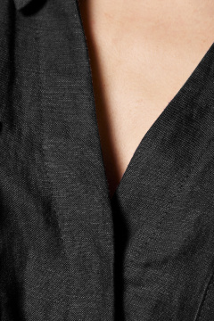 Платье летнее прямое на каждый день Панда 180980w черный - фото 3