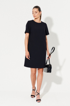 Подарочный жакет и платье-костюм из текстиля Ketty K-18980 черный - фото 3