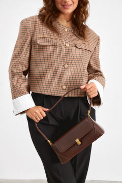 Черные классические брюки из костюмной ткани Avord V3145 черный - фото 4