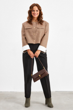 Черные классические брюки из костюмной ткани Avord V3145 черный - фото 2