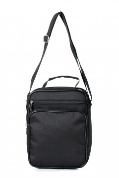 Сумка из текстиля, черная, на каждый день, с карманами Galanteya 47823.23с1352к45 черный - фото 2