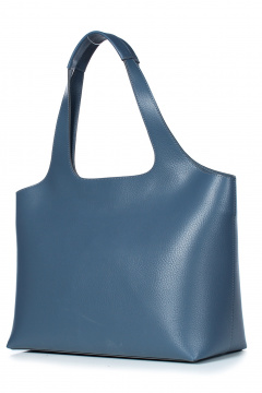 Сумка экокожа на одно отделение с короткими ручками Galanteya 51323.24с296к45 синий - фото 1