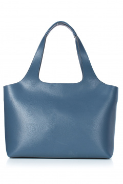 Сумка экокожа на одно отделение с короткими ручками Galanteya 51323.24с296к45 синий - фото 2