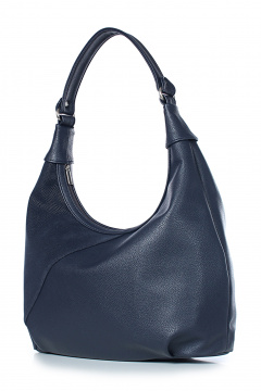 Синяя сумка из экокожи с двумя карманами Galanteya 6024.24с255к45 син.т/синий - фото 1