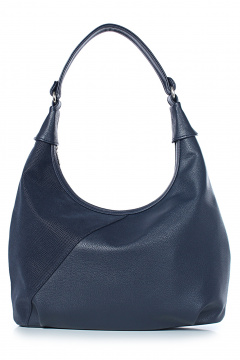 Синяя сумка из экокожи с двумя карманами Galanteya 6024.24с255к45 син.т/синий - фото 2