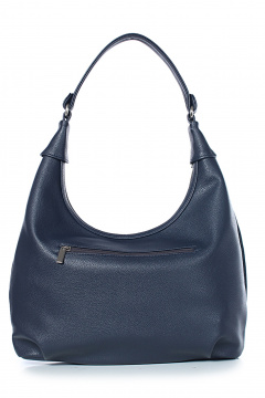 Синяя сумка из экокожи с двумя карманами Galanteya 6024.24с255к45 син.т/синий - фото 3