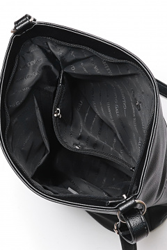 Черная сумка из экокожи с несколькими карманами Galanteya 6124.24с256к45 черный - фото 5