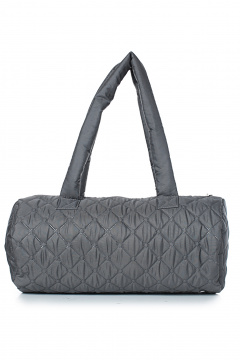 Сумка из текстиля на молнии с двумя ручками для повседневной носки Galanteya 6422.22с2756к45 серый_тиснение - фото 3