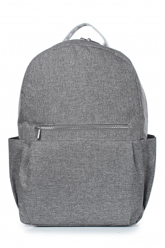 Рюкзак из текстиля с регулируемыми ремнями и карманами Galanteya 7123.23с841к45 серый_св. - фото 2