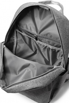 Рюкзак из текстиля с регулируемыми ремнями и карманами Galanteya 7123.23с841к45 серый_св. - фото 5