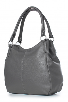 Сумка из экокожи серая для городских образов Galanteya 9724.24с444к45 серый - фото 1