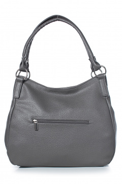 Сумка из экокожи серая для городских образов Galanteya 9724.24с444к45 серый - фото 3