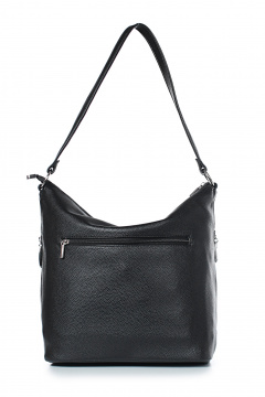 Круглогодичная экокожа сумка на каждый день черная Galanteya 9824.24с445к45 черный - фото 3