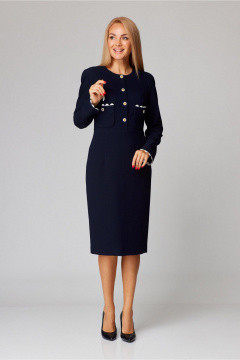 Платье с нагрудными вытачками и разрезом Gamma Gracia 785 - фото 2