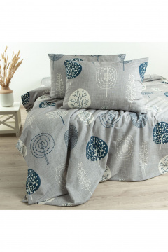 Комплект постельного белья из бязи двуспальный евро BLAKIT 41252/0-632701 К - фото 3