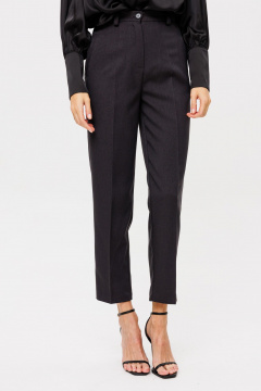 Брюки классические со стрелками и высокой посадкой THE NAME 2350 графит - фото 2