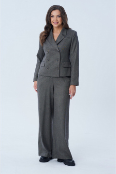 Жакет и брюки палаццо в деловом стиле Le Collect 239 - фото 1