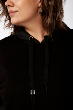 Костюм из юбки и жакета с капюшоном и эффектом стежки Jurimex 3225 - фото 4