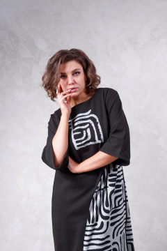 Демисезонное платье из трикотажного полотна Avanti 1662 - фото 3