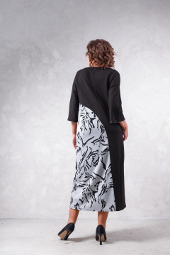 Легкое платье из трикотажа до икры Avanti 1662-1 - фото 5