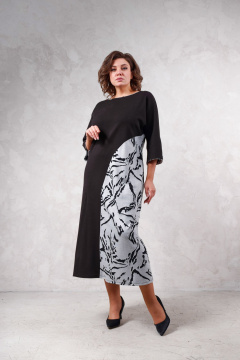 Легкое платье из трикотажа до икры Avanti 1662-1 - фото 4