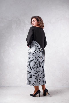 Легкое платье из трикотажа до икры Avanti 1662-1 - фото 2