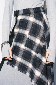 Юбка-аксессуар из мягкой фланели на резинке MilMil 1105-2 - фото 4