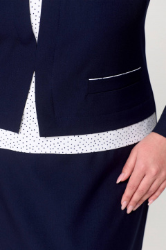 Платье повседневное с чувственными вырезами и шлицей Линия Л Б-1998 - фото 3