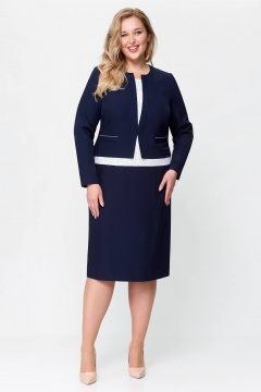 Платье повседневное с чувственными вырезами и шлицей Линия Л Б-1998 - фото 1